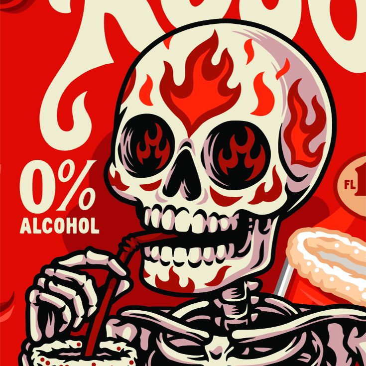 Michelada Packaging Design project by BEARHAND Design